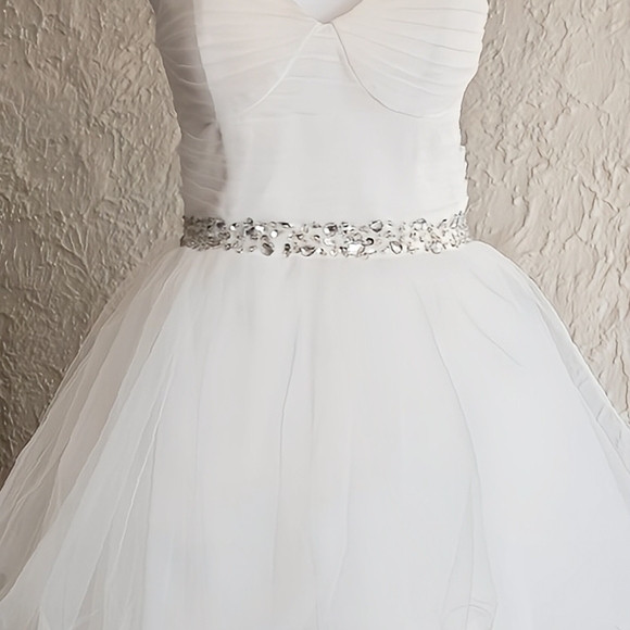 A-line Sweetheart toulle Dress - Picture 3 of 5